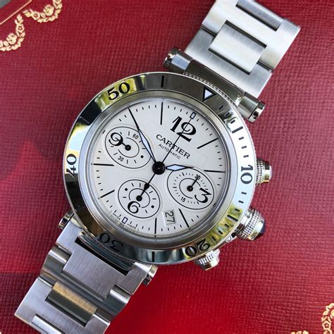 cartier pasha history|cartier pasha 42mm chronograph.